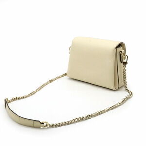 Gucci Bag Chain Shoulder Interlocking Clutch GG Cream